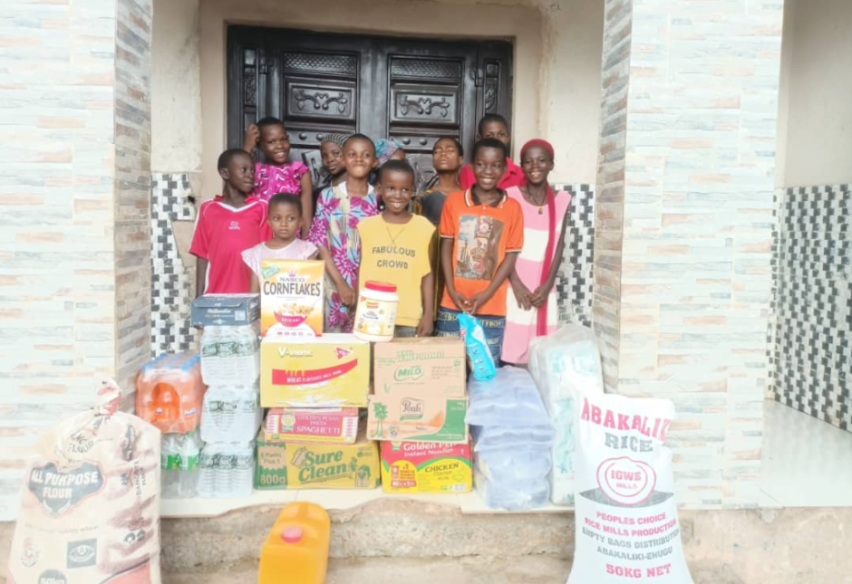 Feeding of Orphans in Enugu